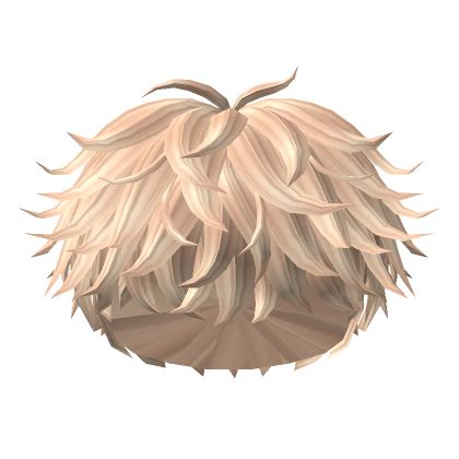 Super Messy Fluffy Boy Hair Blonde Roblox