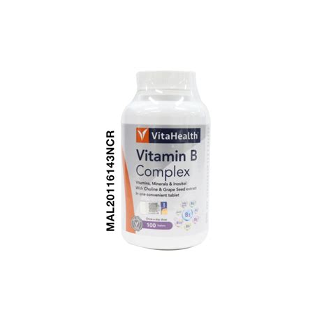 B-Complex Vitamin 60 B-Complex Vitamin Capsules Best, 04/13/2024