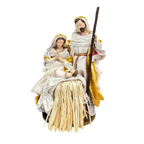 Sagrada Família na Base 3 Pcs Nude