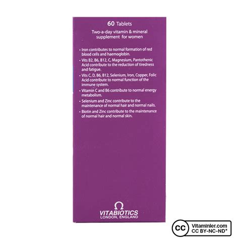 Vitabiotics Wellwoman Original 60 Tablet | Vitaminler