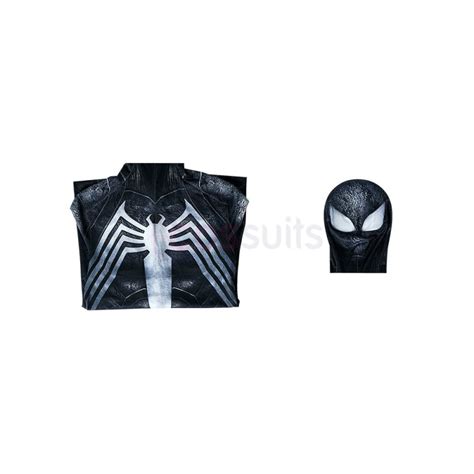 Spider-Man 2 Venom Symbiote PS5 Cosplay Costumes Halloween Suit - CosSuits