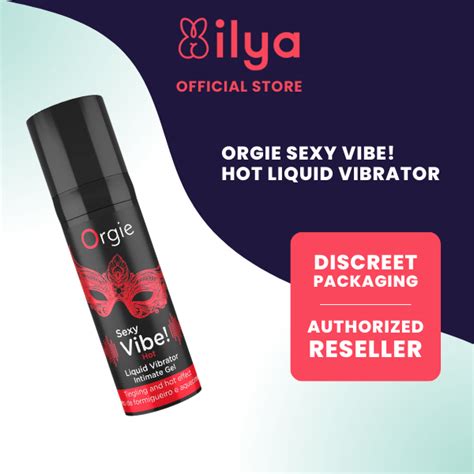 Orgie Sexy Vibe Hot Liquid Vibrator Stimulant Shopee Philippines