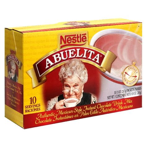 Nestle Abuelita Authentic Mexican Style Hot Chocolate Mix Instant - 10 ct