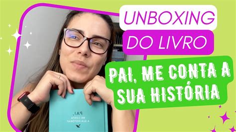 Livro Pai me conta sua história YouTube