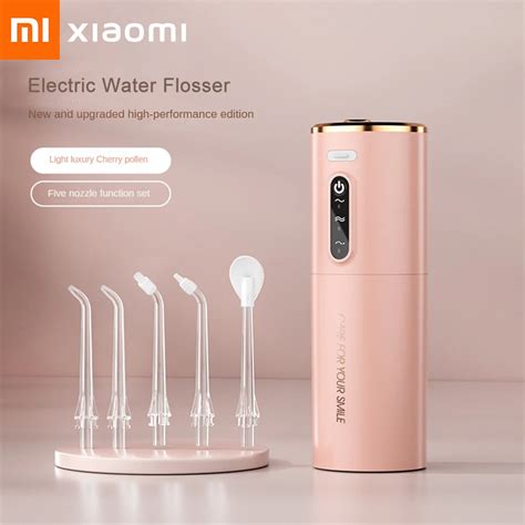 Ирригатор полости рта Xiaomi портативный, водостойкий, IPX7, 3 режима ...