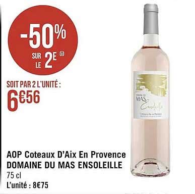 Promo Aop C Teaux D Aix En Provence Domaine Du Mas Ensoleill Chez