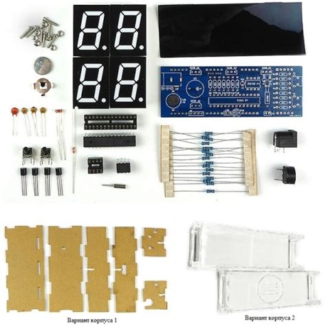 Настольные электронные часы Мастер-Кит KIT NM7039box, набор ...