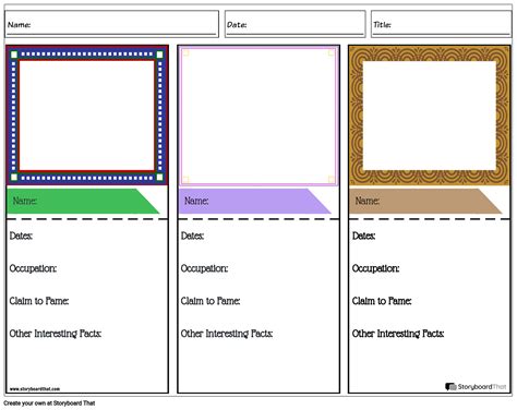 Tarjetas Didácticas de Personas Históricas de Estudios Sociales