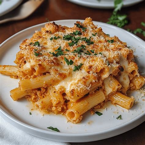 Five-Cheese Ziti al Forno - Agreeable Recipes