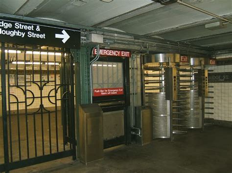 Emergency Exit Gates Ny Subway Exit Gate