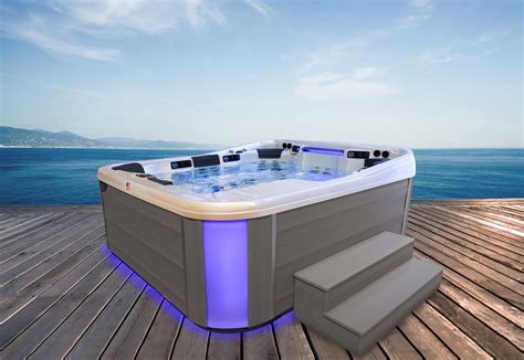 Hot Tub Swim Spa Steps Artesian Spas