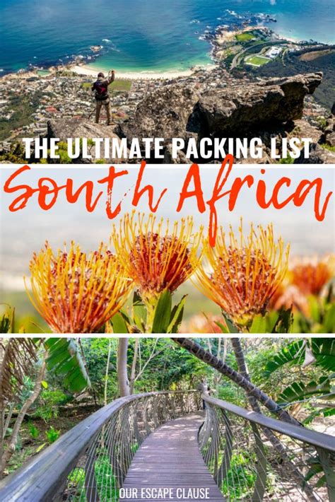 The Ultimate South Africa Packing List