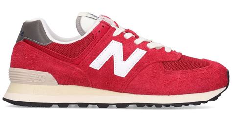 New Balance 54 Sneakers in Red | Lyst UK