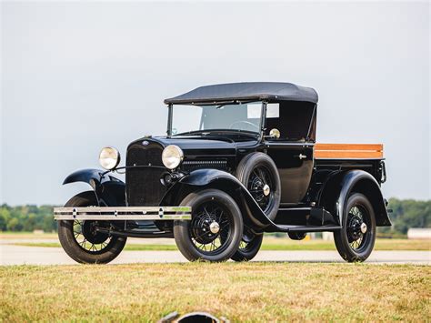 1930 Ford Model A Open Cab Pickup The Elkhart Collection Rm Sothebys