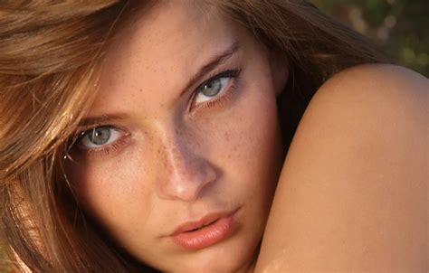 Wallpaper sexy blue eyes lips look blonde for mobile and desktop section девушки