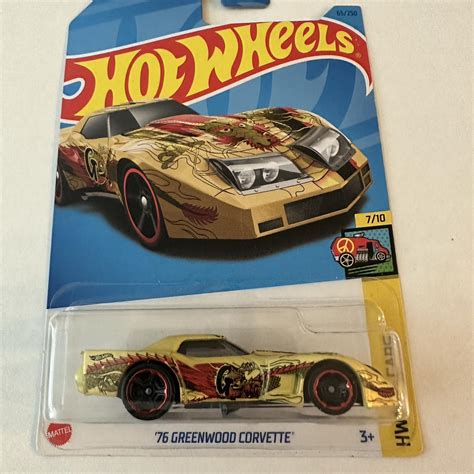 Hot Wheels Greenwood Corvette Hw Art Cars Depop