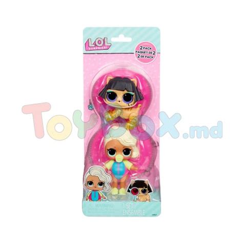 L O L Surprise Set Figurine Lol Surprise Opp Tot Pet Surfer Babe Ancient Meow