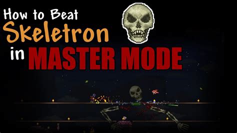 How To Defeat SKELETRON Terraria Master Mode Tutorial YouTube