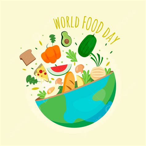 World Food Day Vector Hd Png Images World Food Day Campaign Vegetable