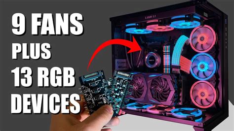 How To Install a Fan Hub + How To Install an Addressable RGB Hub - YouTube