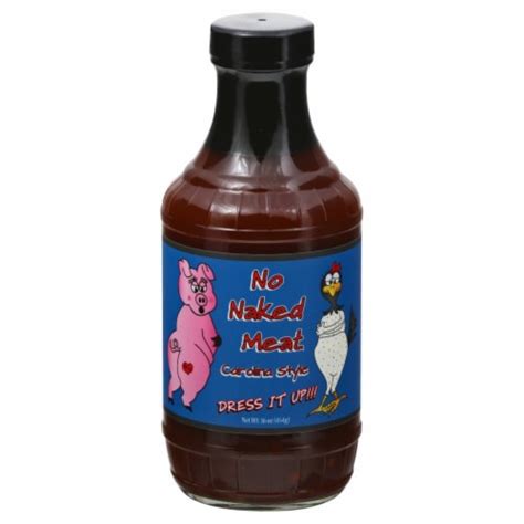 No Naked Meat Carolina Style Barbeque Sauce Oz Kroger