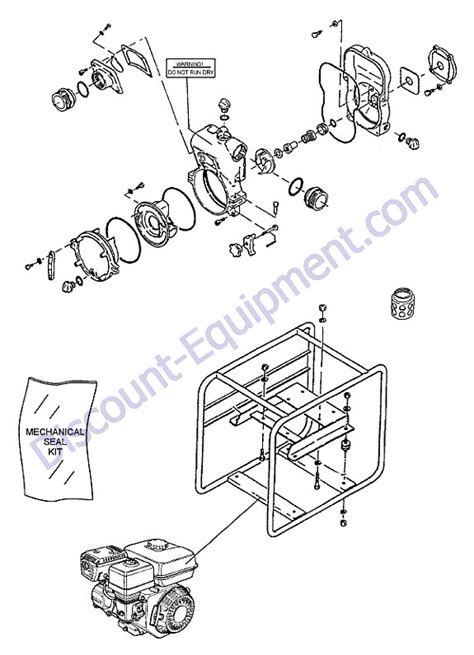 Multiquip Qp 301th Pump Assembly Parts Discount