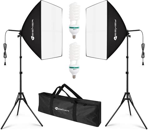 Amazon Yesker Softbox Lighting Kit For Photography Lighting Pcs