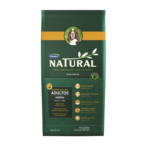 Ração Guabi Natural Cães Adulto Médio | Casa da Ração
