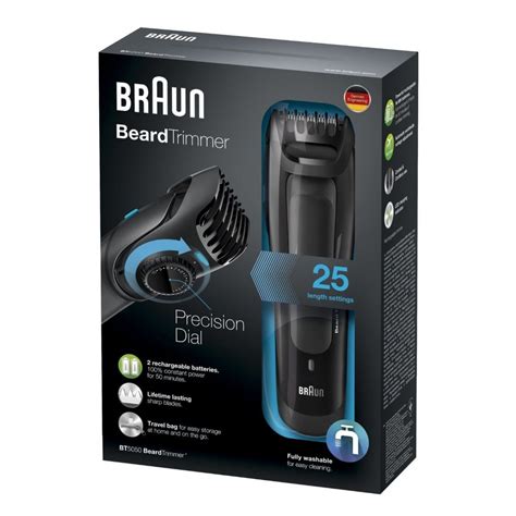 Braun Bt Cordless And Rechargeable Beard Trimmer Review