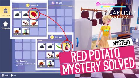 Disney Dreamlight Valley RED POTATO Mystery Revealed YouTube