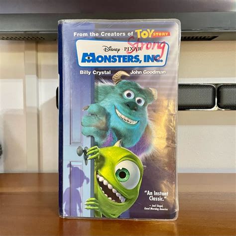 Disney Media Vintage Monsters Inc Vhs Movie Poshmark
