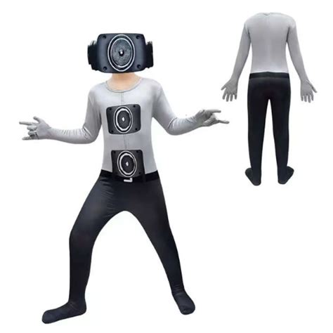 Skibidi Toilet Cosplay Costume Set For Kids And Adults Perfect For ...