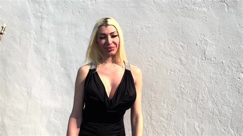 Hot Horny Blonde With Big Tits And 2 Big Cocks