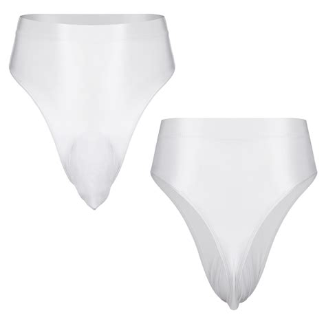 Mens Sexy Pouch G String Thongs Jockstrap Swim High Rise Bikini Briefs Underwear Ebay