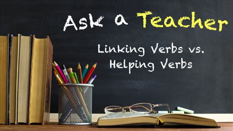 Linking And Helping Verbs Difference