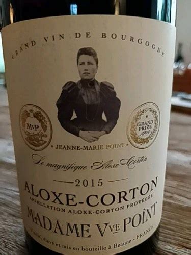 Madame Veuve Point Aloxe Corton Vivino