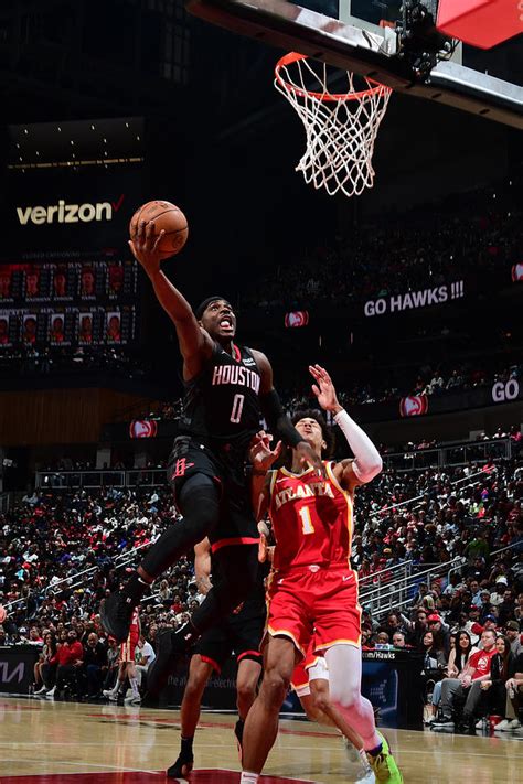 Houston Rockets V Atlanta Hawks By Scott Cunningham