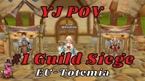 Flyff Universe Guild Siege Yj Pov Guild War Totemia 18 06 22 Best Mmo 2022 Youtube