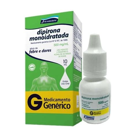 O Que Acontece Se Tomar 5 Dipirona De Uma Vez - Dipirona Monoidratada 500mg/ml Solução de Uso Oral Frasco Gotejador ...