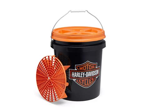 Harley Davidson Motorcycle Wash Bucket