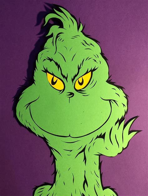 Best Templates Grinch Cut Out