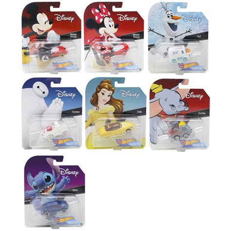 Hot Wheels Carros De Personagem Disney Pixar Rodas Quentes Gck C F Rato Mickey Minnie