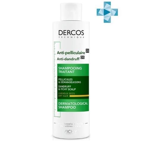 Vichy Dercos Интенсивный шампунь-уход против перхоти, зуда и себореи ...