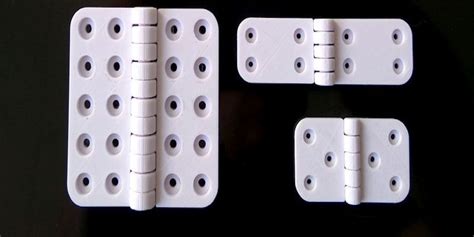 3d Printed Hinges Useful Models You Can Print 3dsourced