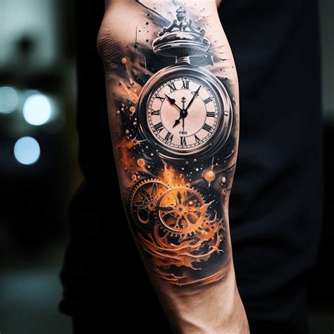 Timeless Clock Tattoos - Meaning and Examples for your next Tattoo