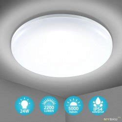 Подборка светодиодных потолочных светильников диаметром от 23 см