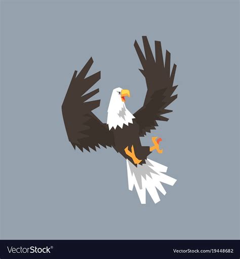 American Bald Eagle, North American, Free Preview, Cartoon Styles