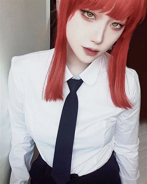 Makima Conquistará Tu Mundo Con Este Increíble Y Seductor Cosplay De Chainsaw Man Código Espagueti