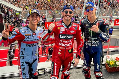 Update Klasemen MotoGP 2022 Francesco Bagnaia Selangkah Lagi Menuju