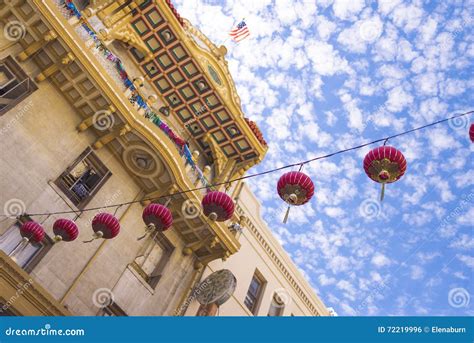 SAN FRANCISCO, California editorial photo. Image of lantern - 72219996